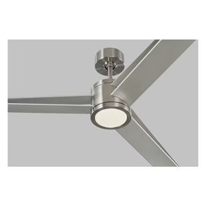 Moderno ventilador de techo LED de 60 pulgadas, 5 CC, clasificación de humedad, fácil instalación de cable de plomo de 78 pulgadas, Control remoto, bajo consumo de energía, diseño de 6 aspas - Product Image 4