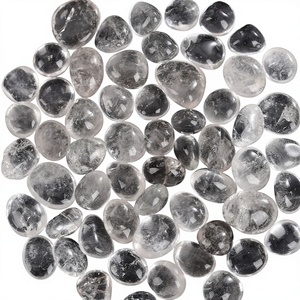 Pierres de guérison naturelles en cristal, gravier de quartz clair poli, pour artisanat DIY - Product Image 4