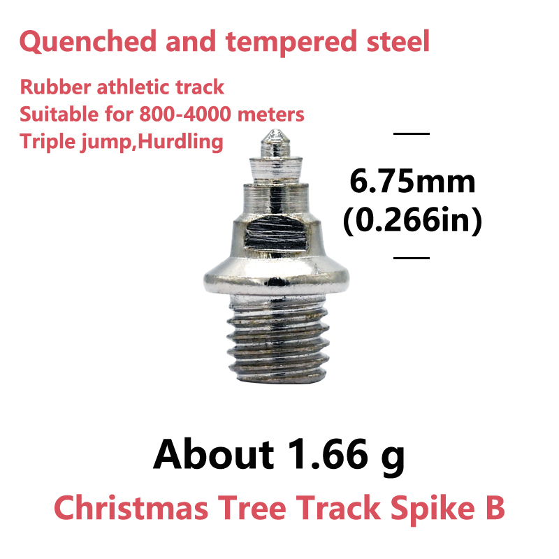 Christmas tree Track Spike-B-Silver