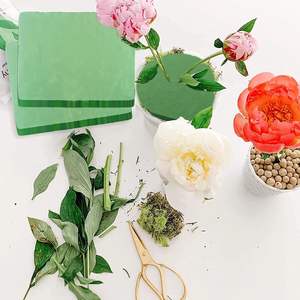 Fleurs en mousse florale <span class=keywords><strong>verte</strong></span> à la mousse d'roses mousse absorbante lainage et fermeture fleurs floraison et fermeture fleurs - Product Image 5