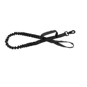 สายจูงสุนัขแบบยุทธวิธีกลางแจ้ง ทำจากไนลอน สีดำ ทนทาน ป้องกันการแตกหัก - Product Image 1
