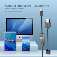 Kamera Endoskop USB Kabel Lunak untuk Inspeksi Boreskop, Ponsel, dan Komputer