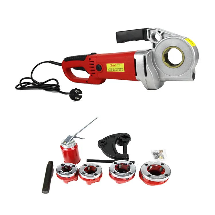 Odetools электрический ручной винторезный станок для труб из нержавеющей стали Электрический резьбонарезной станок для продажи GMTE-03