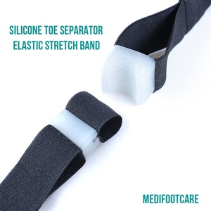 Semelles orthopédiques pour redresser l'orteil du pied, soulagement des <span class=keywords><strong>hallux</strong></span> <span class=keywords><strong>valgus</strong></span>, bandes de résistance pour renforcer les orteils et les pieds avec coussin en gel - Product Image 4