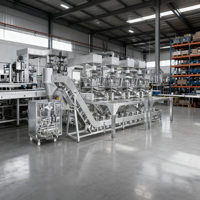 Machine d'emballage verticale automatique multi-matériaux pour mini-granulés, avec pesage et remplissage de sachets triangulaires pour levure, sucre granulé, café