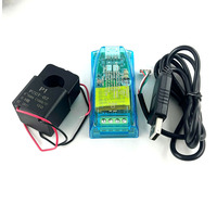 Módulo de Comunicación de la versión 3,0, medidor de potencia TTL Modbus-RTU, medidor de Kwh, CA monofásica, 100A, voltímetro eléctrico