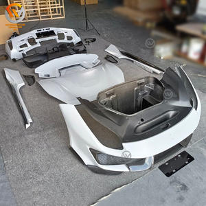 Pièces de voiture, accessoires de tuning, pare-chocs avant en fibre de carbone sèche de style Pista, pièces de carrosserie pour <span class=keywords><strong>Ferrari</strong></span> 488 GTB Spider - Product Image 6