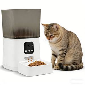 Comedero Inteligente para Mascotas al por Mayor, Comedero Automático para Mascotas con Base Antideslizante, Dispensador de Alimentos para Mascotas, Platos y Comederos para Mascotas - Product Image 1