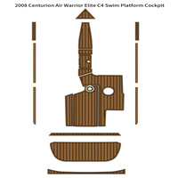 Tapis de sol en mousse EVA style SeaDek MarineMat auto-adhésif pour plateforme de bain et cockpit de bateau Centurion Air Warrior Elite C4 2008