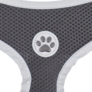 Diskon besar jenis rompi harnes hewan peliharaan jaring bersirkulasi tali traksi anjing kucing peliharaan kerah kucing hewan peliharaan dada belakang - Product Image 3