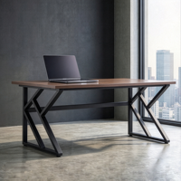 Bureau de direction de 72,8 pouces en gros, grand bureau informatique, poste de travail moderne et simple, bureau pour ordinateur portable, mobilier de bureau professionnel