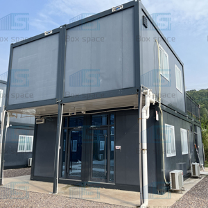 Hộp không gian vận chuyển sang trọng container nhỏ nhà prefab nhà di động xây dựng <span class=keywords><strong>Duplex</strong></span> 40ft văn phòng container - Product Image 3
