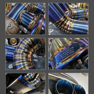 ระบบท่อไอเสียแบบ catback สำหรับ Rs3 Audi 8V ท่อไอเสียไทเทเนียมแบบ catback - Product Image 5