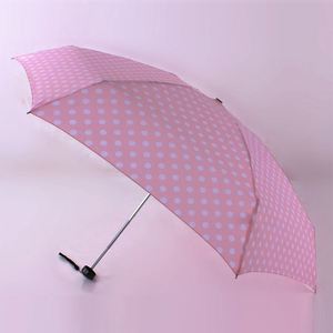 Parapluie mini 5 plis de qualité supérieure avec sac lapin mignon, coupe-vent et en polyester, commande manuelle - Product Image 3
