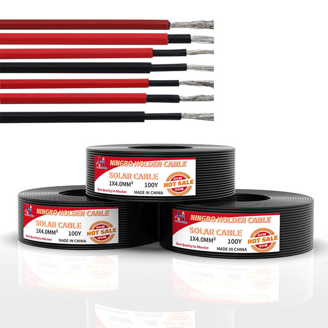 High Quality Wire Insulated Copper Solar Extension Photovoltaic Dc Cables