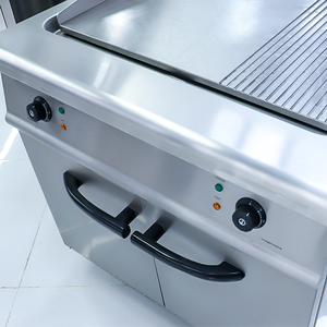 Plancha Eléctrica Comercial de Acero Inoxidable HELAXEN - 1200W 800x900mm Fácil de Limpiar para Uso en Restaurantes/Cocinas - Product Image 3