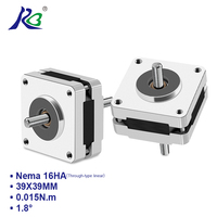 Moteur pas à pas linéaire traversant NEMA16 avec kit de moteur pas à pas hybride et moteur électrique CC pour drone UAV 12V