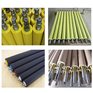 Tùy chỉnh con lăn cao su unpowered Con lăn PU bánh xe dây chuyền lắp ráp băng tải bánh xe cơ khí bánh xe áp lực Polyurethane con lăn - Product Image 6