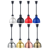 Ensembles d'ustensiles de cuisine, lampe chauffante télescopique suspendue en acier inoxydable, lampe anti-chaleur pour buffet, restaurant, fournitures hôtelières