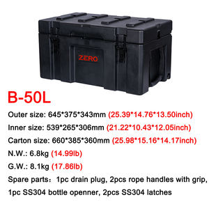 Caja de herramientas OEM 50L LLDPE impermeable IP65 gabinete de herramientas de Metal completo <span class=keywords><strong>automotriz</strong></span> caja de herramientas de coche conjunto mecánico - Product Image 5