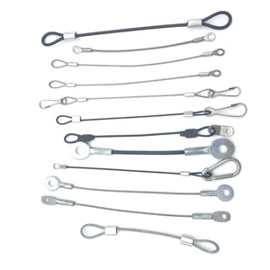 Hot Pin Metal Eyelet Terminal Steel Wire <strong>Rope</strong> Die Forged Eyelet Terminal Steel Wire <strong>Rope</strong> Crimping <strong>Pipe</strong> Crimping Cable Lug - Product Image 5