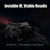 Jumelles de vision nocturne 4K, résolution photo 40MP, lumière tactique SOS, utilisation jour/nuit, grossissement 5X, portée 600m, professionnelles