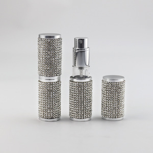 Custom Made <b>Perfume</b> Dispensing <b>Bottles</b> Bottom Filling Portable Aluminum Spray Travel Size Cosmetic Packaging - Product Image 2