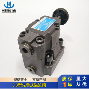 Vanne de décharge pilotée de type DB, 100 L/min, 315 bars, vanne hydraulique à huile, décharge de pression bidirectionnelle - Product Image 1