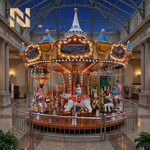 Carrusel <span class=keywords><strong>de</strong></span> 16 Asientos <span class=keywords><strong>de</strong></span> Alta Resistencia para Parques <span class=keywords><strong>de</strong></span> <span class=keywords><strong>Atracciones</strong></span>, Ideal para Grandes Parques Temáticos Turísticos, <span class=keywords><strong>Precio</strong></span> <span class=keywords><strong>de</strong></span> Fábrica - Product Image 6