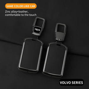 NOUVEAU Étui de protection pour clé de voiture en alliage de zinc et cuir pour Volvo XC40 XC60 XC90 S60 S90 V60 V90 T5 T6 T8 - Product Image 6
