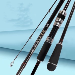 Byloo-<span class=keywords><strong>caña</strong></span> de pescar giratoria de fundición a tierra, 2 piezas, 180, 210, 240 cm, OEM, ODM, fuji, precio, nueva - Product Image 2