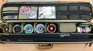Multifunktionale Angelruten- und Ausrüstungstasche Alles-in-Einem Leichtgewichtige Fliegenfischer-Tragetasche <span class=keywords><strong>Angler</strong></span>-Reisetasche (B07) - Product Image 5