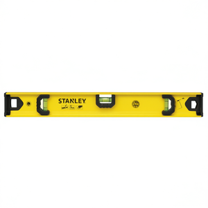 Nivel de aluminio Stanley de 48 pulgadas con perfil en I y tres burbujas para medir nivel y ángulos - Product Image 2