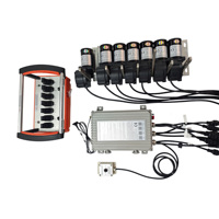 Contrôleur radio pour grue montée sur camion certifié FCC professionnel, machinerie hydraulique, commande à distance multi-joysticks, IP68