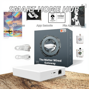 Passerelle Wi-Fi filaire en plastique Golden Security Tuya Matter avec écran de contrôle via application <2 pouces, compatible <span class=keywords><strong>Google</strong></span> <span class=keywords><strong>Assistant</strong></span> pour la maison intelligente - Product Image 4