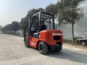 EVERLIFT CPCD30 Forklift Diesel CPCD30 3000kg 3500kg kapasitas beban 6m Heli Cina Forklift mengangkat tinggi tugas berat untuk Port - Product Image 6