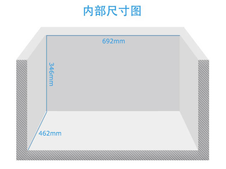 minus 45 degree C low temperature freezer 108 liters used for display for ice cream and deep seafood at supermarkets