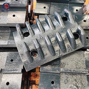 KOMANSK - Piezas de Repuesto para Trituradoras de Placas Dentadas de Acero con Alto Contenido de Manganeso Resistentes al Desgaste, Procesamiento de Fundición para Maquinaria de Minería de Minerales - Product Image 2