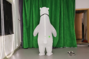Costume de poupée gonflable ours polaire blanc <span class=keywords><strong>Airfun</strong></span> de vente chaude pour adultes pour la promotion et l'utilisation de carnaval - Product Image 6