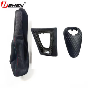 Parti Interne in Vera Fibra di Carbonio per BMW M3 M4 F80 F81 F82 F83, Copertura Decorativa Cruscotto in Alcantara e Carbonio Reale 2014-2019 - Product Image 2