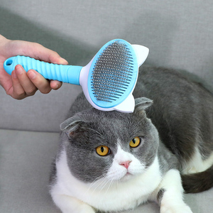 Mascota de un clic limpieza de <span class=keywords><strong>peine</strong></span> de fundido automático de cepillo de limpieza cepillo abierto barbero limpieza de la belleza - Product Image 6