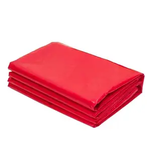 PVC coated tarpaulin gsm 400 to 650 gsm polyester mesh tarp fabric for bags canvas fabric roll for tent making canvas camping