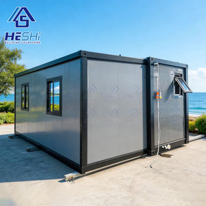 Casa Contenedor Prefabricada Expandible de 40 Pies x 20 Pies, Resistente a Huracanes, con 1, 2, 3, 4 o 5 Dormitorios, Vivienda Modular Moderna, Tipo Granny Flat - Product Image 1