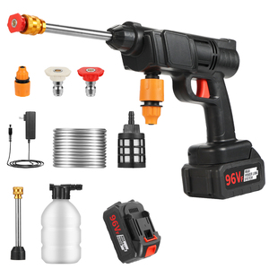 Pistola de Agua Multifuncional de Alta Presión para Lavado de Autos, Eléctrica, 21V, Fuente de Alimentación Eficiente, Limpieza a Presión con PP para Lavado de Autos - Product Image 4