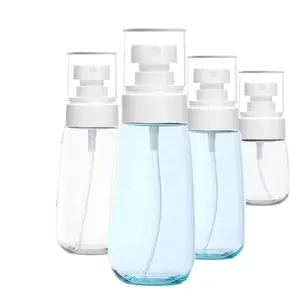 Dispensador de cosméticos portátil rellenable, 30/60/100ml, juego de botellas de pulverización vacías