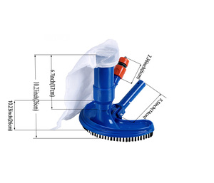 Aspirateur à <span class=keywords><strong>jet</strong></span> économique avec brosse pour petites piscines hors sol - Product Image 2