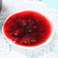 Bahan Premium untuk Bubble Tea Selai Mawar Selai Buah Selai Rasa Buah Mawar dengan Daging Mawar Asli
