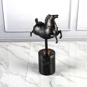 Wholesale home decor antique bronze running horse metal sculpture home decoration horse <span class=keywords><strong>statue</strong></span> - Product Image 3