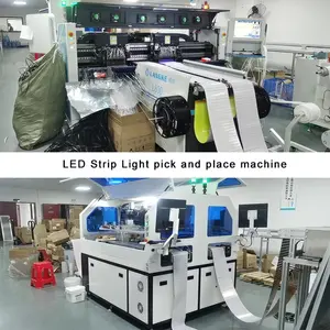 반도체 생산 라인 주도 조립 기계 LED 로프 라이트 완전 생산 라인 smt 픽 앤 플레이스 기계
