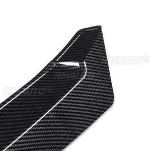 2 piezas Protector universal de labio divisor de parachoques delantero para Honda Civic Sedán 4 puertas 2016 2017 2018 - Product Image 5